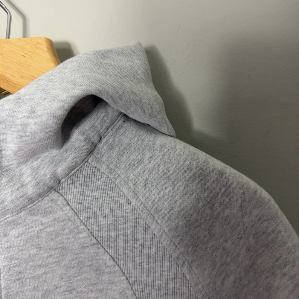 Lululemon Scuba Half Zip Oversized Hoodie Hooded Sweatshirt Gray XS/S *s - Picture 4 of 11
